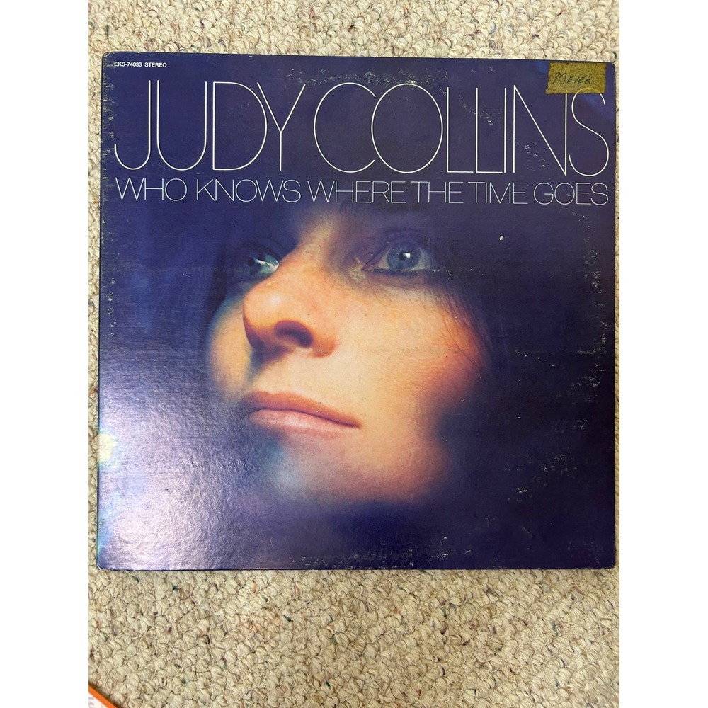 Judy Collins Who Knows Where The Time Goes Vinyl LP Elektra EKS-74033 Gatefold